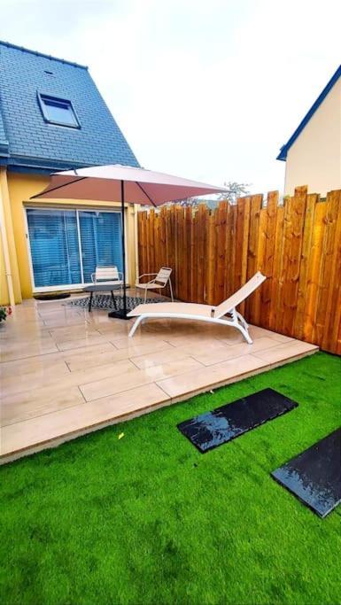 Appartement Cosy, Detente Avec Terrasse Pleurtuit エクステリア 写真